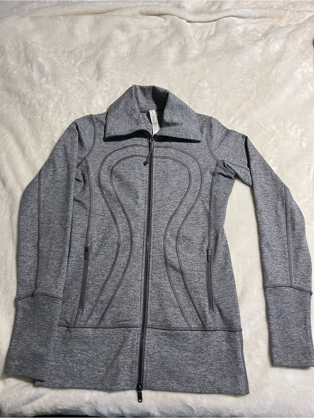 lululemon athletica Heather Gray Stride Jacket